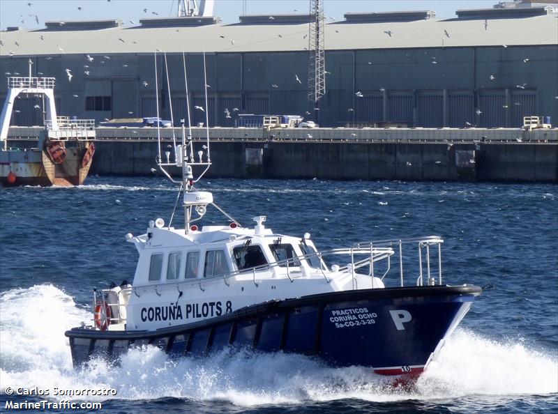 practicos coruna 8 (Pilot) - IMO , MMSI 225992724 under the flag of Spain