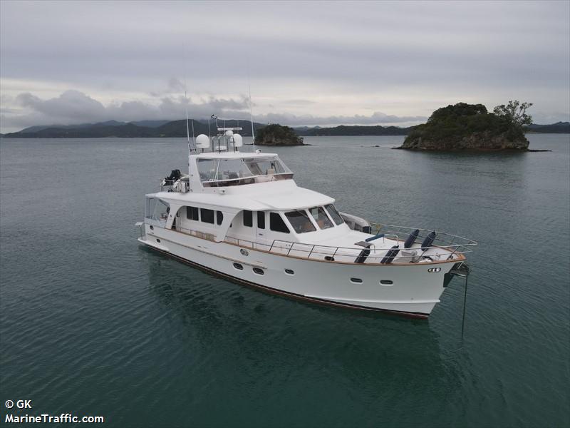 nantego (Pleasure craft) - IMO , MMSI 512412000, Call Sign ZMT2829 under the flag of New Zealand