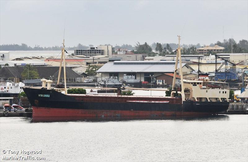 nukuhau (General Cargo Ship) - IMO 7925651, MMSI 546018900, Call Sign FKZO under the flag of French Polynesia