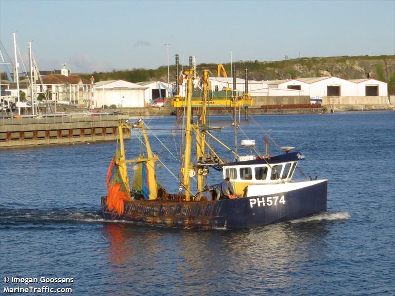 mfv kinsman (Fishing vessel) - IMO , MMSI 232015094, Call Sign MCYO4 under the flag of United Kingdom (UK)