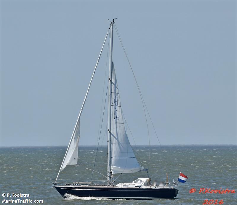 spark (Sailing vessel) - IMO , MMSI 244070823, Call Sign PC8828 under the flag of Netherlands