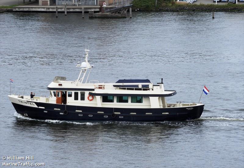 trintel (Pleasure craft) - IMO , MMSI 244830029, Call Sign PF6894 under the flag of Netherlands