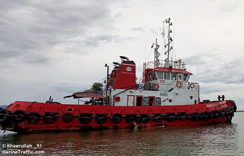 tb.bara ii (Tug) - IMO , MMSI 525006121, Call Sign YDB4442 under the flag of Indonesia