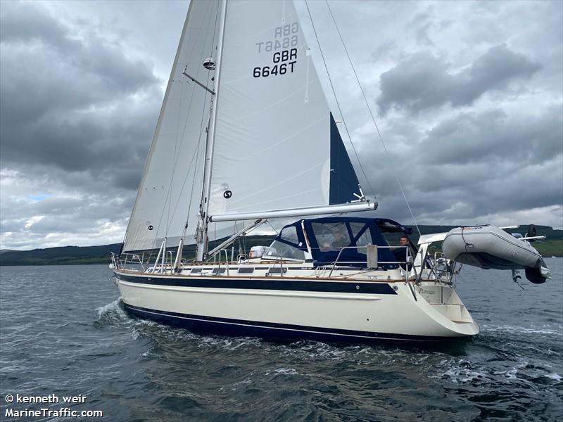 ptarmigan of mull (Sailing vessel) - IMO , MMSI 235010930 under the flag of United Kingdom (UK)