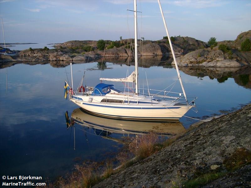 bo-la (Pleasure craft) - IMO , MMSI 265707080, Call Sign SE4922 under the flag of Sweden