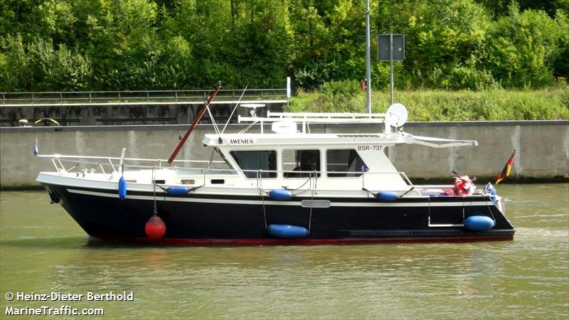 awenius (Pleasure craft) - IMO , MMSI 211466390, Call Sign DB7324 under the flag of Germany