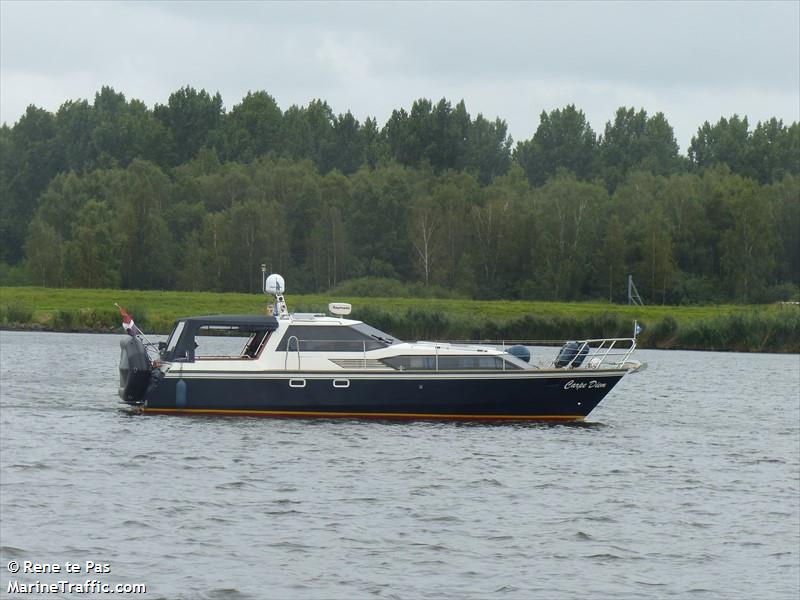 carpe diem (Pleasure craft) - IMO , MMSI 244740680, Call Sign PB5609 under the flag of Netherlands