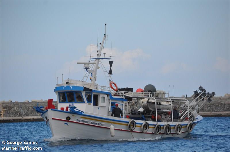 eleftherios-katina (Fishing vessel) - IMO 8799956, MMSI 240457000, Call Sign SX6903 under the flag of Greece