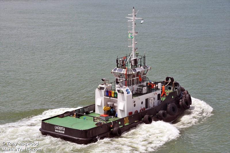 lacerta (Tug) - IMO , MMSI 710013210, Call Sign PP7962 under the flag of Brazil