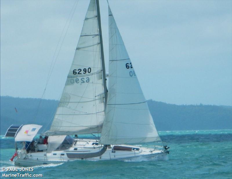 sheer pleasure (Sailing vessel) - IMO , MMSI 503002160 under the flag of Australia