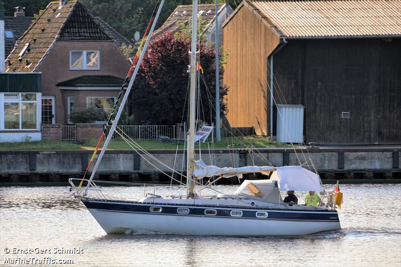 quo vadis (Sailing vessel) - IMO , MMSI 211341470, Call Sign DB 6687 under the flag of Germany