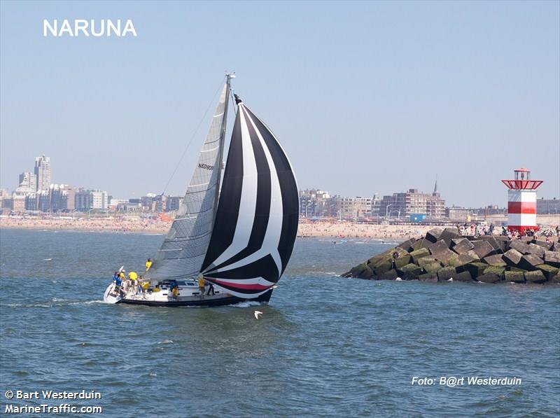 naruna (Sailing vessel) - IMO , MMSI 244070435, Call Sign PH8799 under the flag of Netherlands