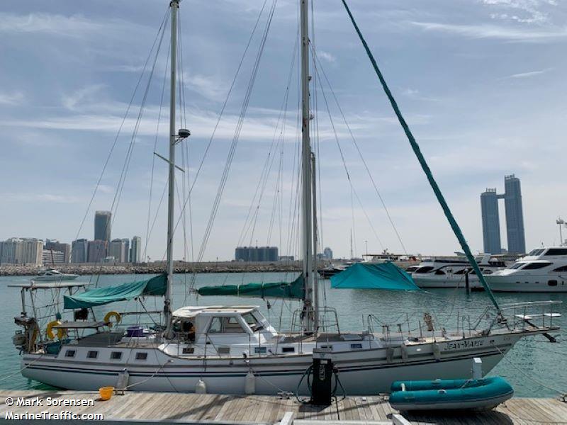 jean marie (Sailing vessel) - IMO , MMSI 601054900 under the flag of South Africa