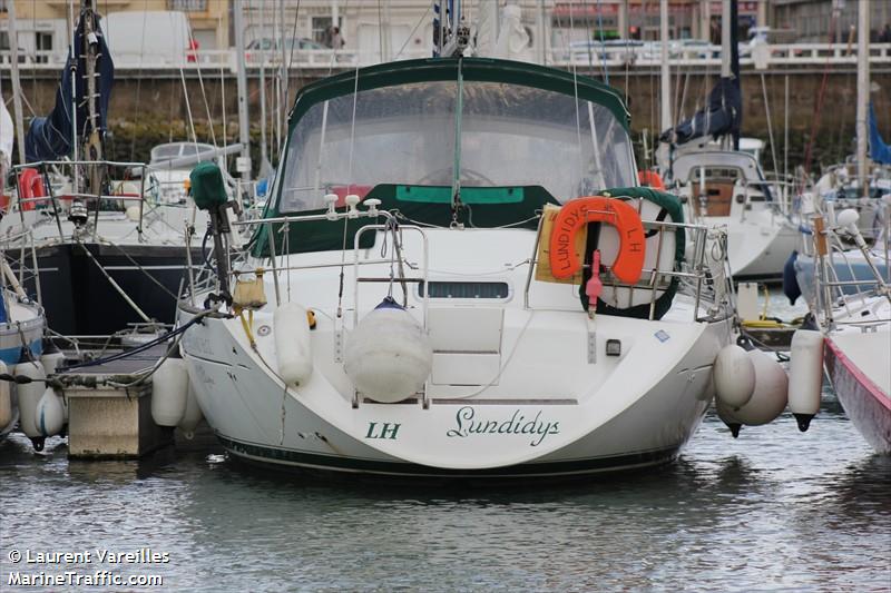 lundidys (Sailing vessel) - IMO , MMSI 227790860 under the flag of France