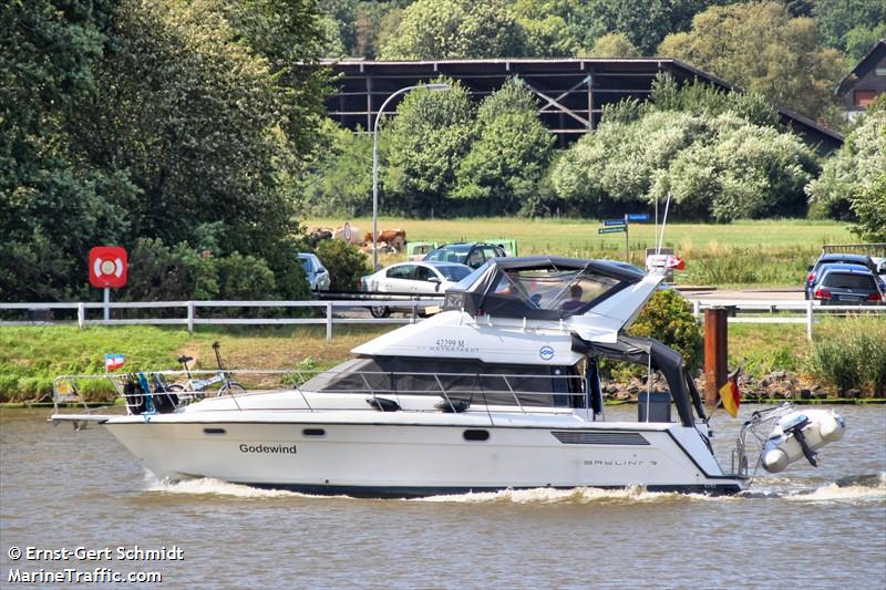 godewind (Pleasure craft) - IMO , MMSI 211501750 under the flag of Germany