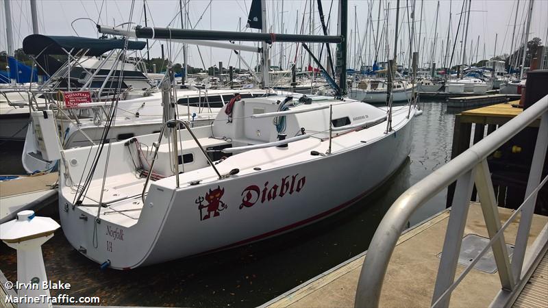 diablo (Sailing vessel) - IMO , MMSI 338175911 under the flag of USA