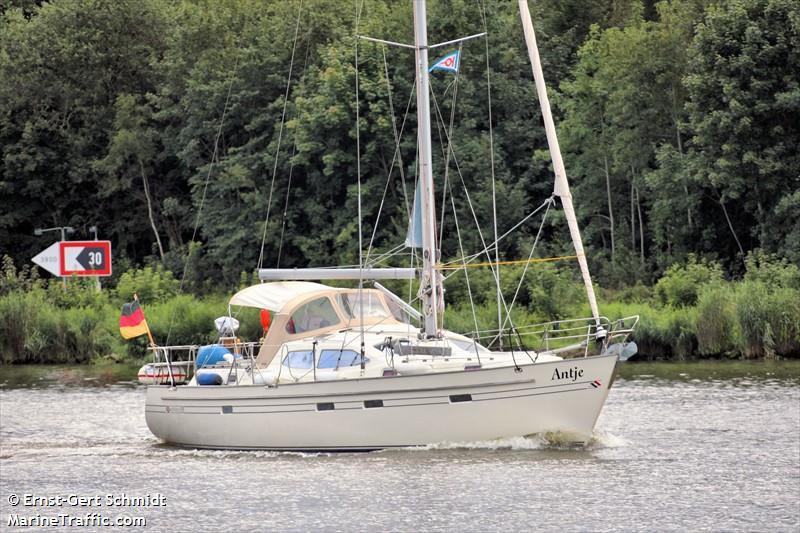 antje (Sailing vessel) - IMO , MMSI 211347380 under the flag of Germany