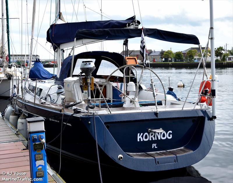 kornog (Sailing vessel) - IMO , MMSI 227739910, Call Sign FGF6311 under the flag of France