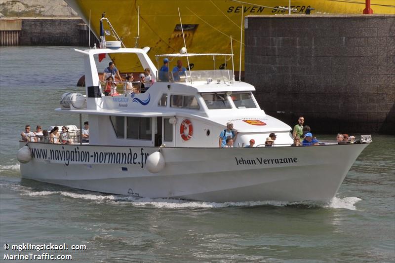 jehan verrazane (Passenger ship) - IMO , MMSI 227002180, Call Sign FJ3304 under the flag of France