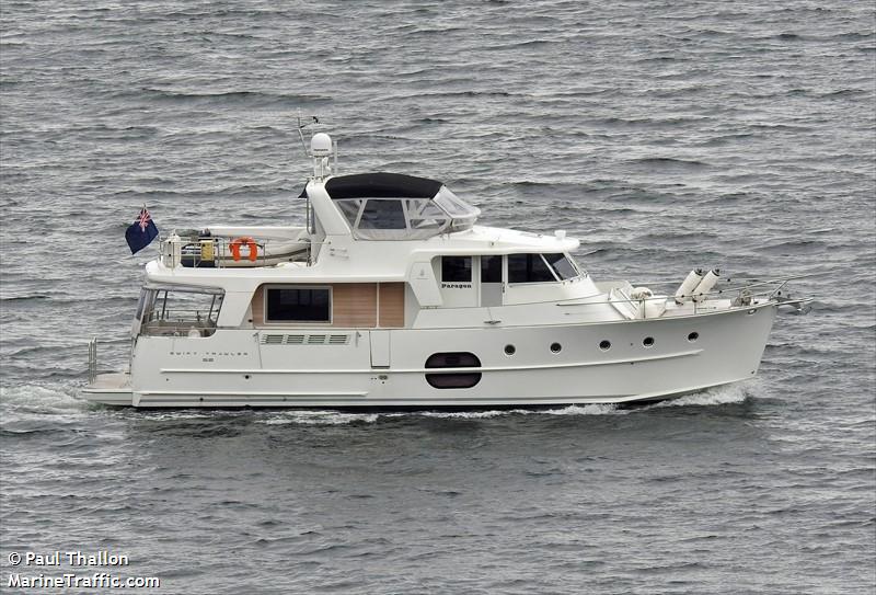 paragon (Pleasure craft) - IMO , MMSI 235097157, Call Sign 2GGI4 under the flag of United Kingdom (UK)