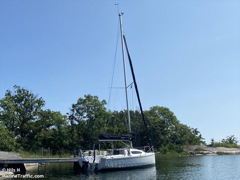 ventus (Sailing vessel) - IMO , MMSI 265730450, Call Sign SE7251 under the flag of Sweden