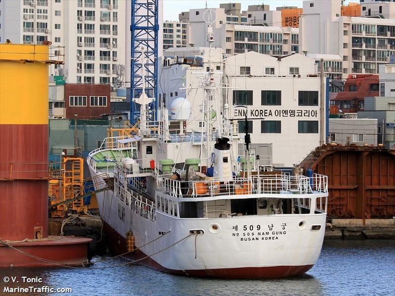 no.509namgung (Fishing Vessel) - IMO 8619261, MMSI 440339000, Call Sign HLWP under the flag of Korea