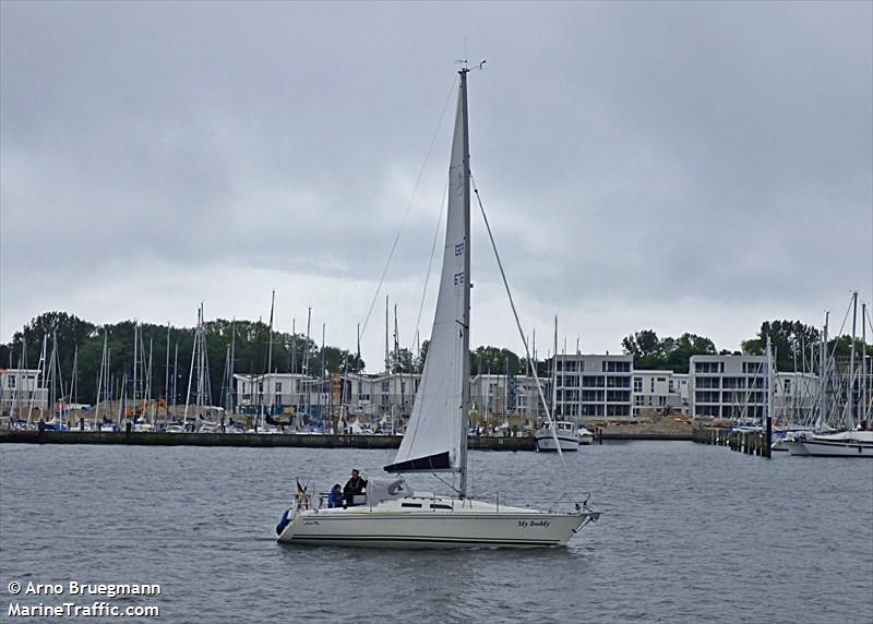 my buddy (Sailing vessel) - IMO , MMSI 211629980, Call Sign DD3732 under the flag of Germany