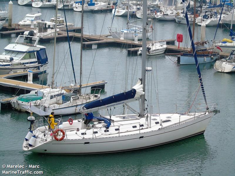 malino (Sailing vessel) - IMO , MMSI 227761260, Call Sign FGF5911 under the flag of France