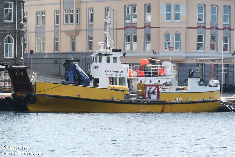 gjoea (Cargo ship) - IMO , MMSI 257056700, Call Sign LFLC under the flag of Norway