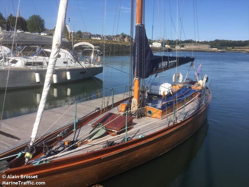 hans gret (Sailing vessel) - IMO , MMSI 227202230, Call Sign FAB4253 under the flag of France