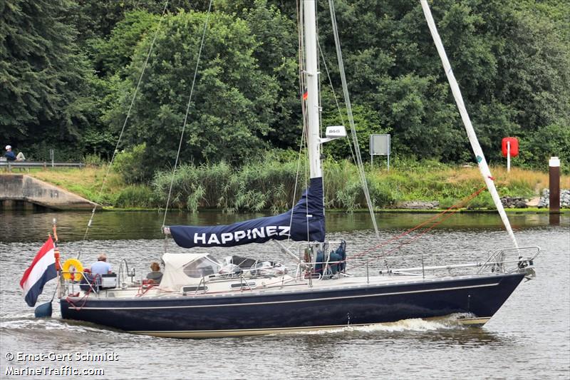 happinez (Sailing vessel) - IMO , MMSI 244026090, Call Sign PG6889 under the flag of Netherlands