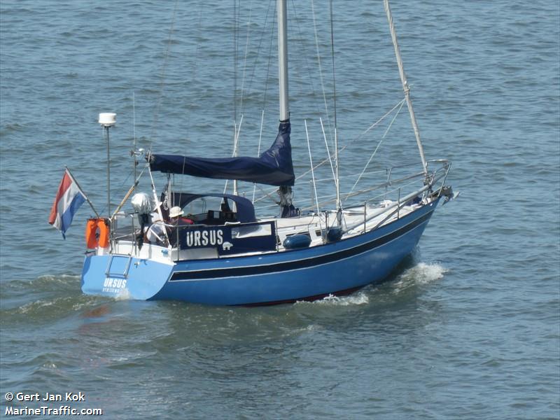 ursus (Sailing vessel) - IMO , MMSI 244250528, Call Sign PG5922 under the flag of Netherlands