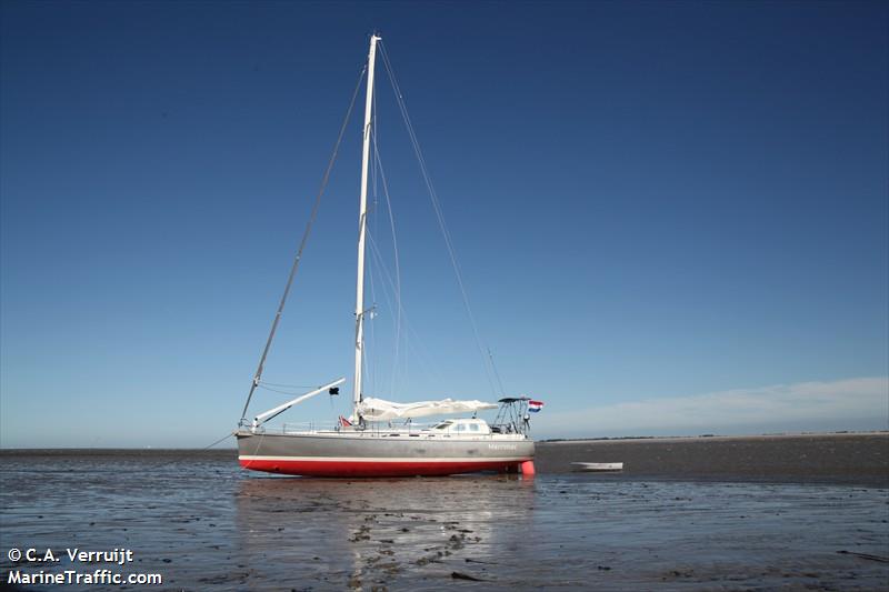 merrimac (Sailing vessel) - IMO , MMSI 244060807, Call Sign PD2366 under the flag of Netherlands