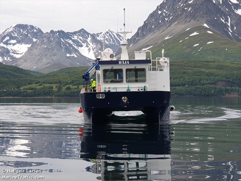 haaja (Cargo ship) - IMO , MMSI 257207700, Call Sign LG6565 under the flag of Norway