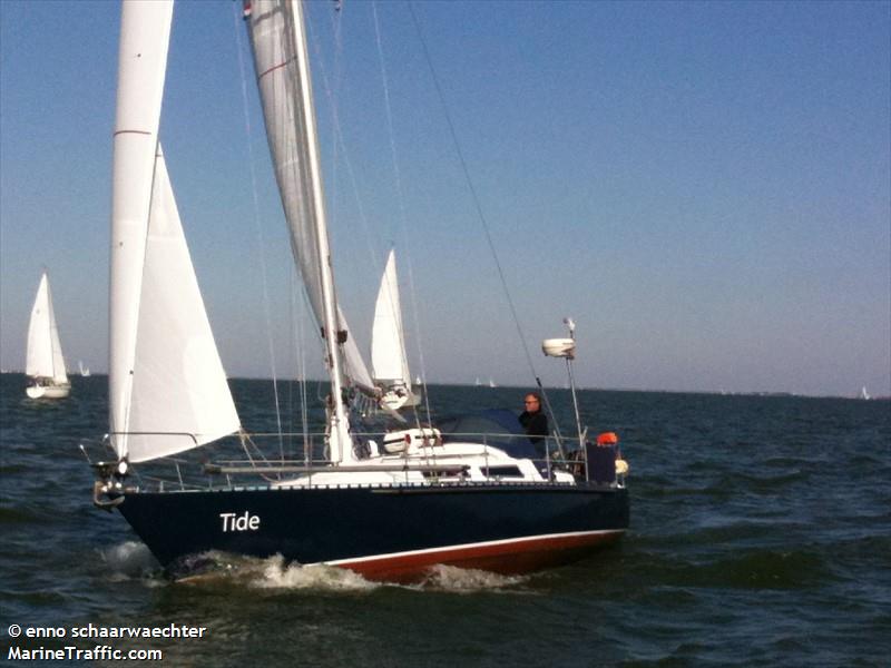 tide (Sailing vessel) - IMO , MMSI 211337690, Call Sign DG5724 under the flag of Germany