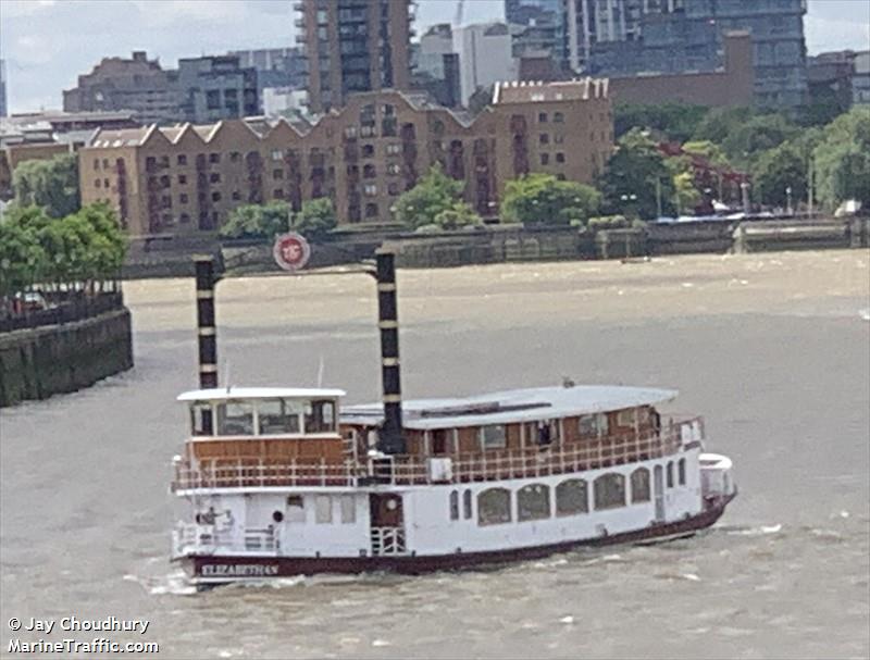 elizabethan (Passenger ship) - IMO , MMSI 235055108, Call Sign MMYL9 under the flag of United Kingdom (UK)