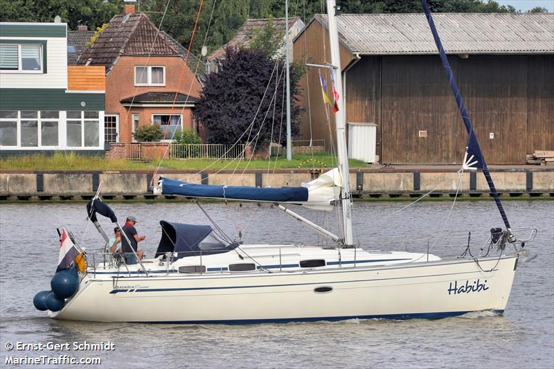 habibi (Sailing vessel) - IMO , MMSI 244860208, Call Sign PD7932 under the flag of Netherlands