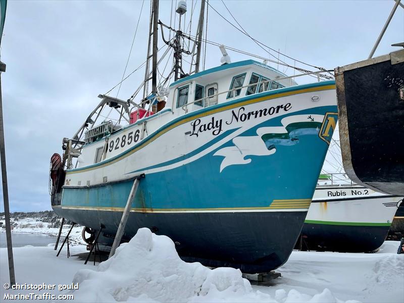 lady normore (Fishing vessel) - IMO , MMSI 316002891 under the flag of Canada