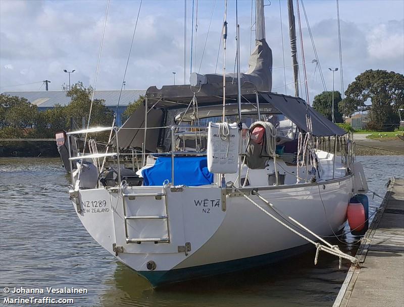 weta (Sailing vessel) - IMO , MMSI 512000678, Call Sign ZM2835 under the flag of New Zealand