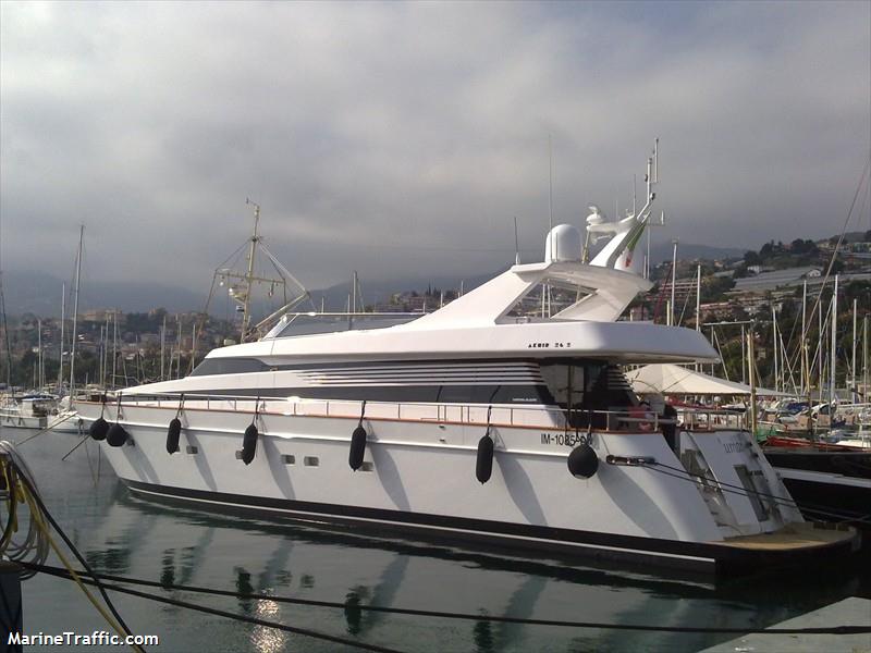 blumar (Pleasure craft) - IMO , MMSI 247243100, Call Sign IQ8680 under the flag of Italy