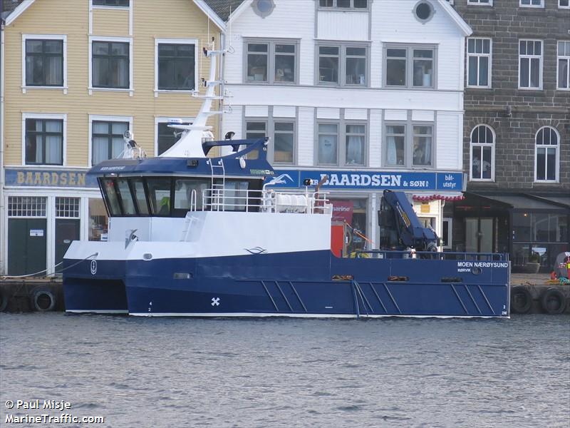 moen neroysund (Cargo ship) - IMO , MMSI 258012230, Call Sign LH3871 under the flag of Norway