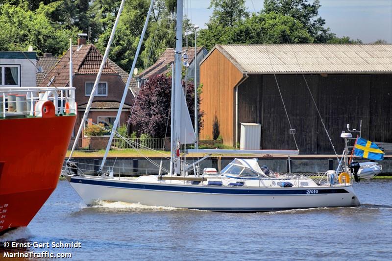 yolo (Sailing vessel) - IMO , MMSI 265817710, Call Sign SF6966 under the flag of Sweden