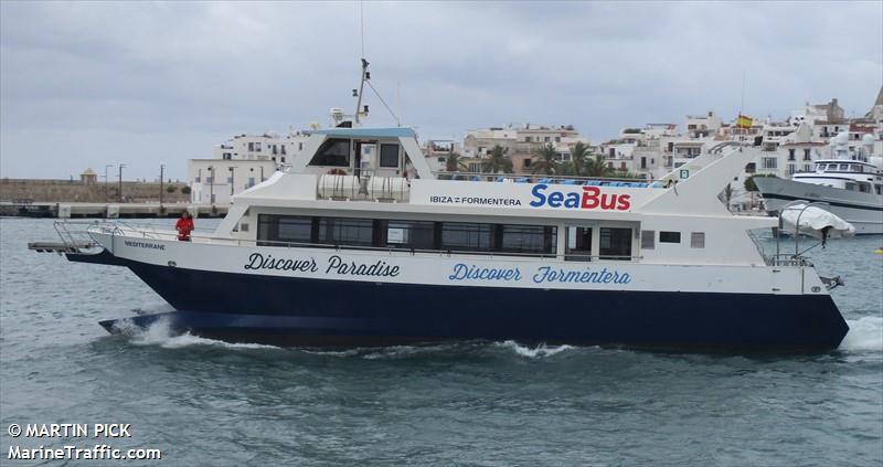 mediterrane (Passenger ship) - IMO , MMSI 224125620 under the flag of Spain