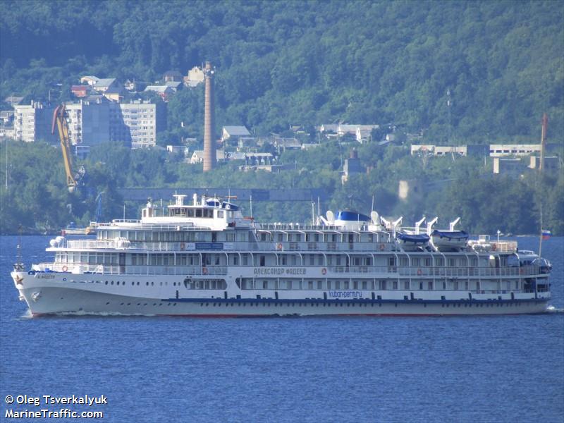 alexander fadeev (Passenger ship) - IMO , MMSI 273369310, Call Sign UBIB5 under the flag of Russia