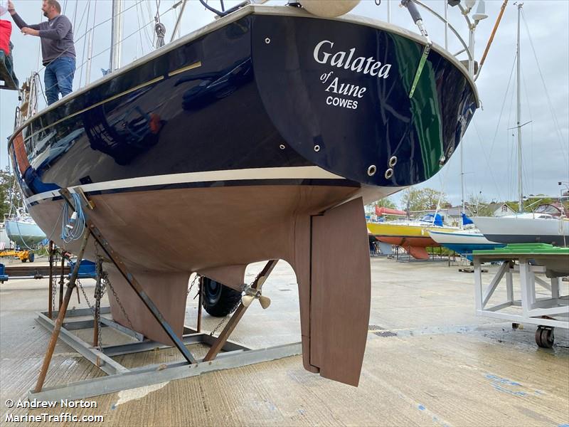 galatea of aune (Sailing vessel) - IMO , MMSI 235052178, Call Sign MQAM 4 under the flag of United Kingdom (UK)