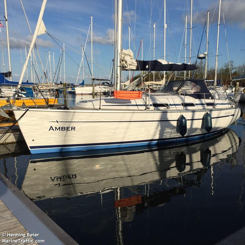 sy amber (Sailing vessel) - IMO , MMSI 211569350, Call Sign DB7180 under the flag of Germany