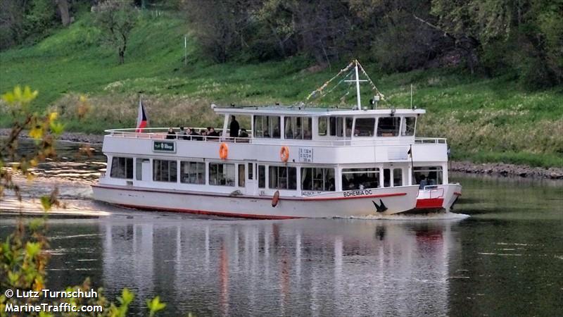 bohemia dc (Passenger ship) - IMO , MMSI 270464000, Call Sign OL6615 under the flag of Czech Rep