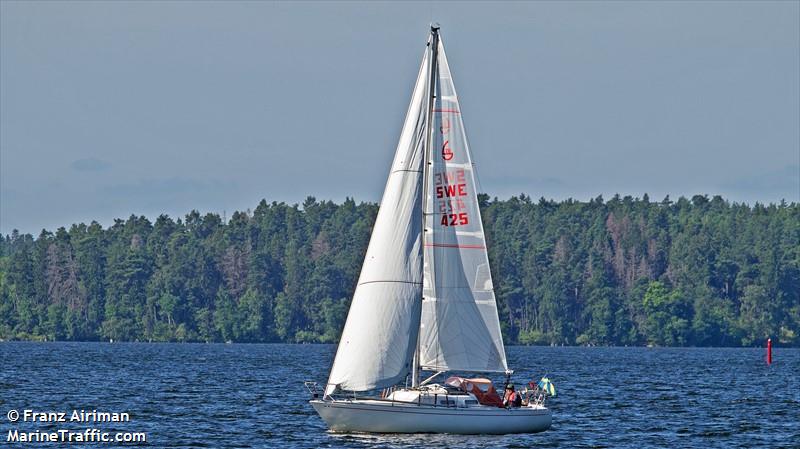 hollidej (Pleasure craft) - IMO , MMSI 265724340, Call Sign SD2236 under the flag of Sweden