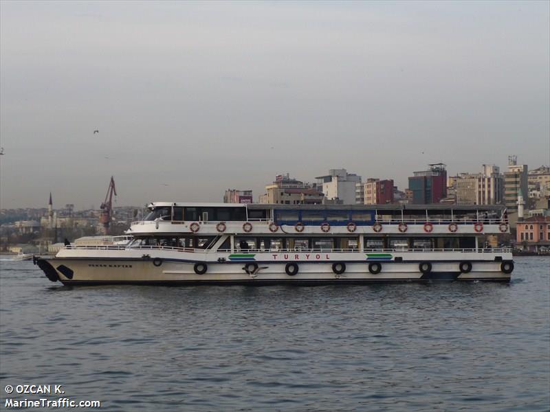 varan kaptan (Passenger ship) - IMO , MMSI 271010262, Call Sign TC9371 under the flag of Turkey