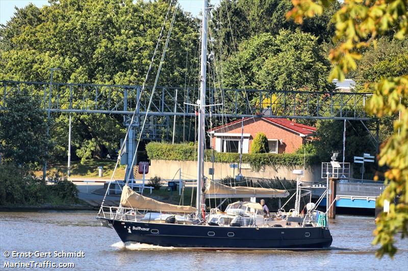 balthasar (Sailing vessel) - IMO , MMSI 211488320, Call Sign DOBD2 under the flag of Germany